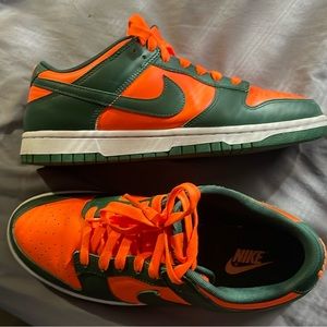 Miami Hurricane Retro Low Dunks